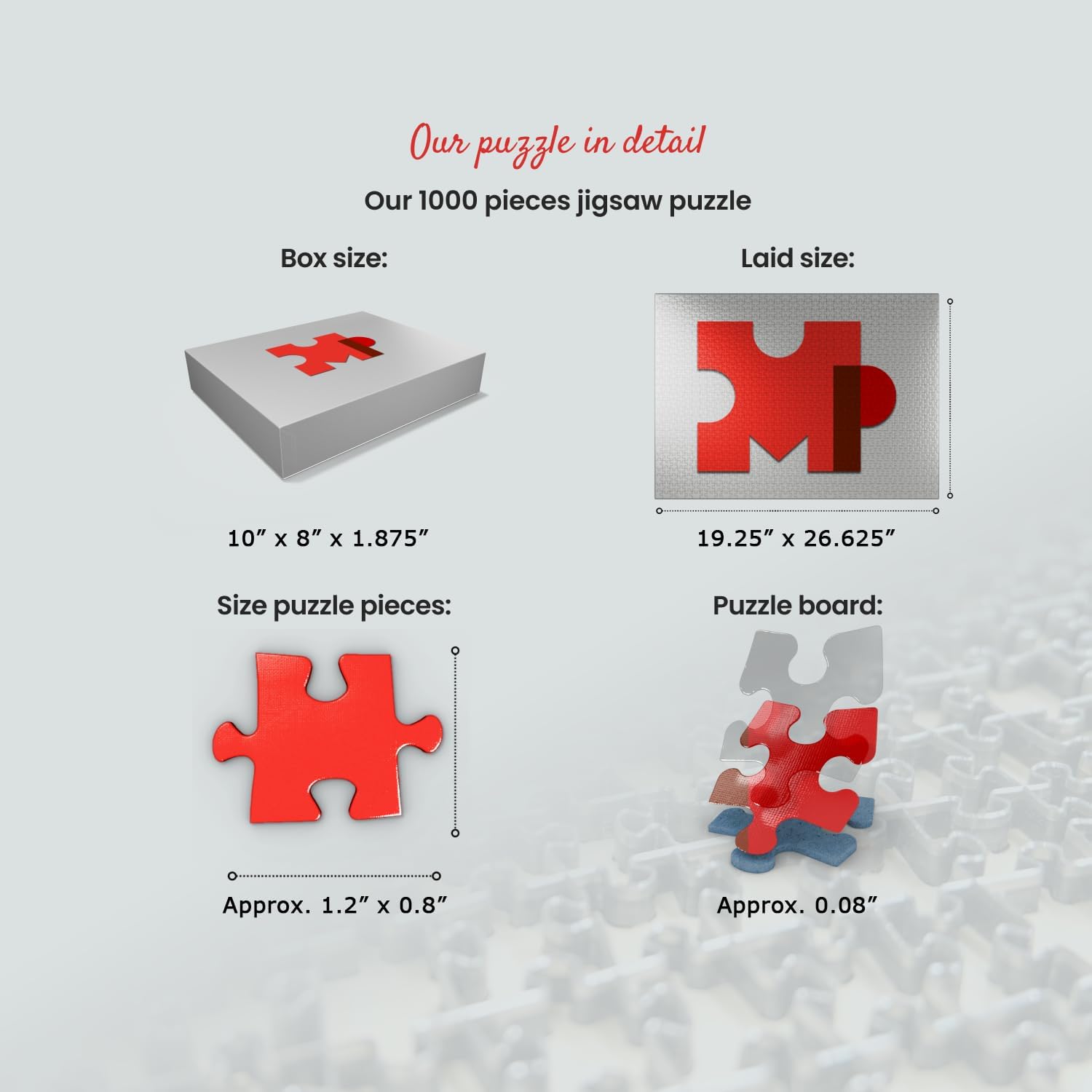 MyPuzzle Edinburgh Castle from The View of Carlton Hill - Premium 1000 Piece Jigsaw Puzzle for Adults - Image 5