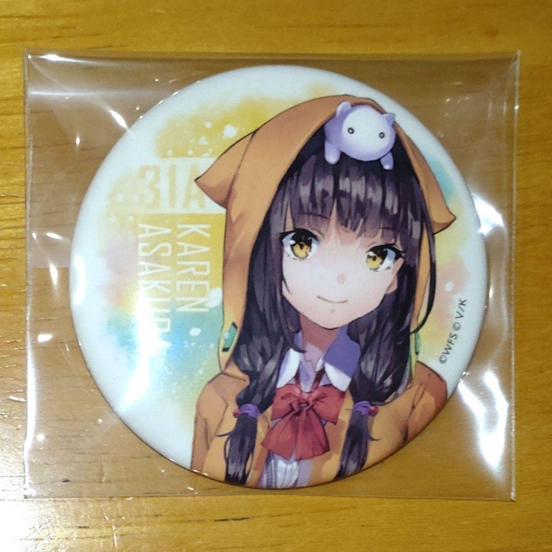 Amazon | ヘブバン ヘブンバーンズレッド 缶バッジ 朝倉可憐