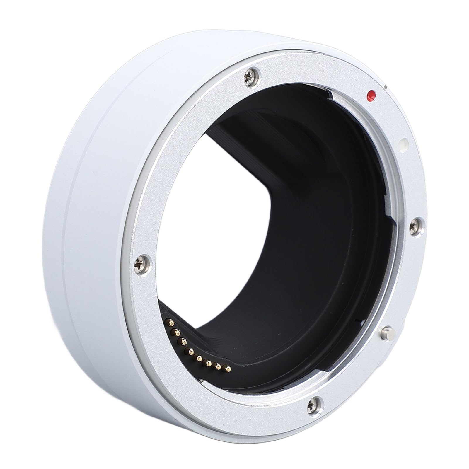 Fabater Per Adattatore Per Obiettivo Fotocamera Serie R in Lega di Alluminio Messa a Fuoco Automatica Anti-vibrazione Adattatore da Obiettivo EF EF S a R Per Fotocamera Mirrorless R7 6 10 R5C R3 5 RP