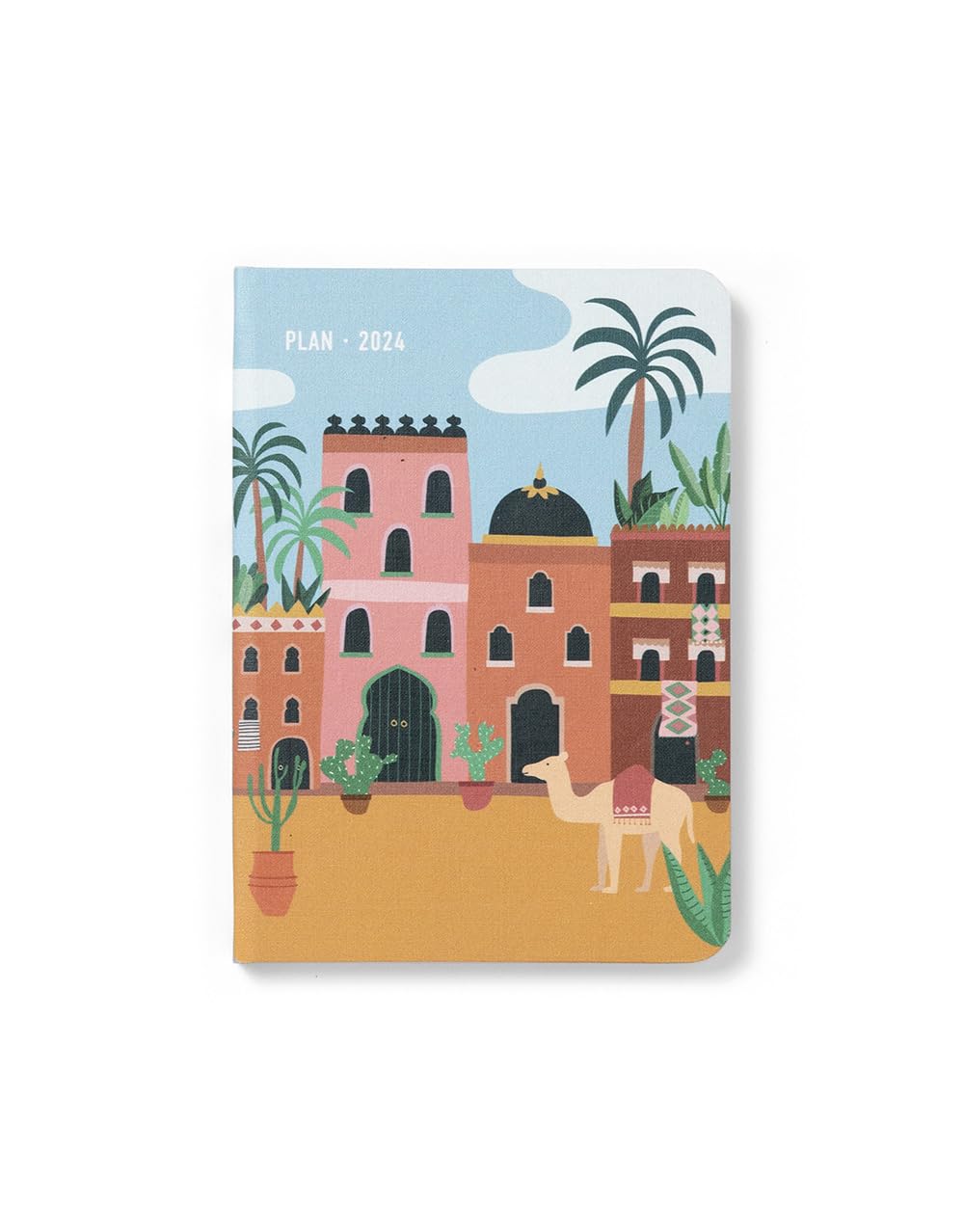 Letts Wanderlust A6 2024 week to view diary - Marrakech