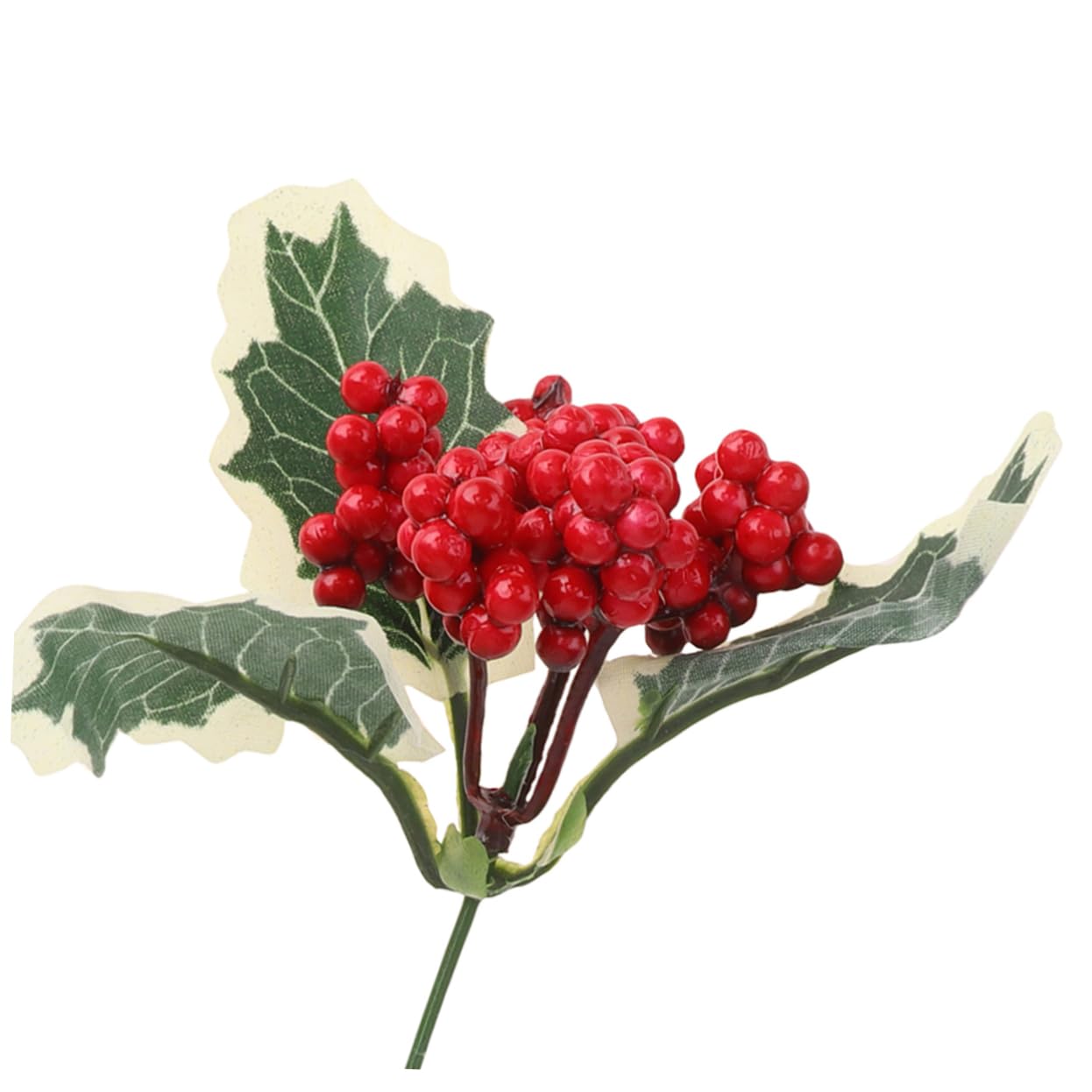 Abaodam 30 Piezas De Navidad Spray para Arbol De Navidad Selecciones De Piña De Ramas De Bayas De Tallos De Artificial Decoraciones
