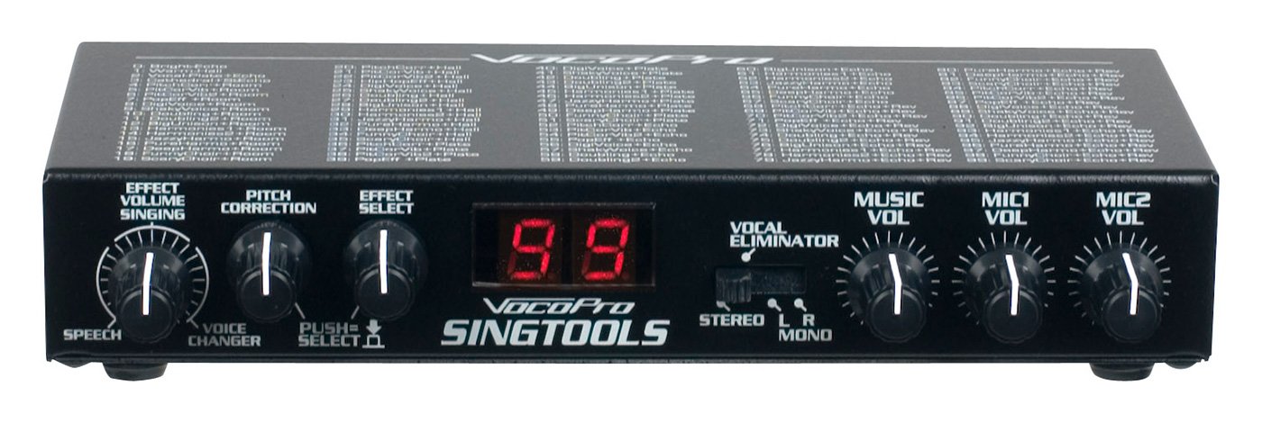 Amazon.com: VOCOPRO SINGTOOLS VOCOPRO DIGITAL KARAOKE MIXER