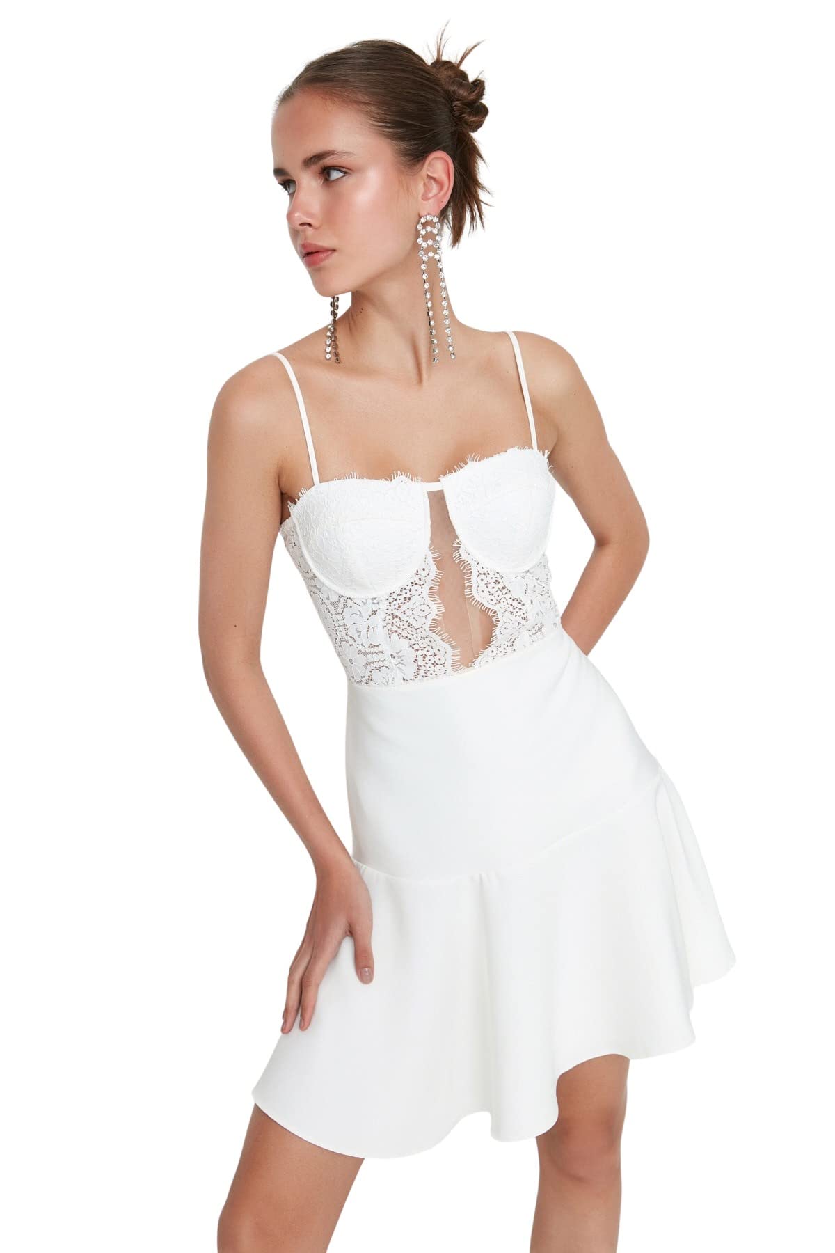Trendyol Midi Standard Regular Dress Vestido para Mujer
