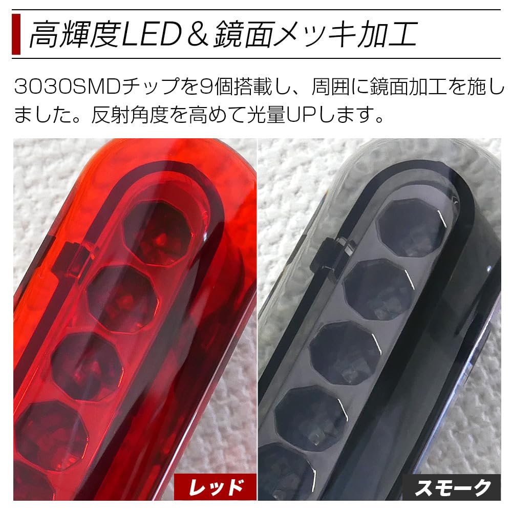 Amazon.co.jp: 信玄 LED ハイマウントストップランプ ハイマウント