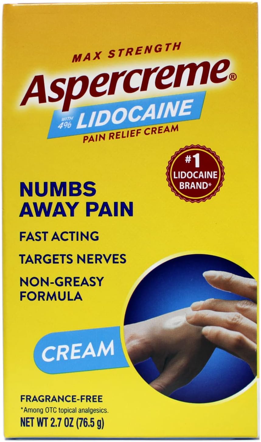 Aspercreme with Lidocaine, 2.7 Ounce by Aspercreme