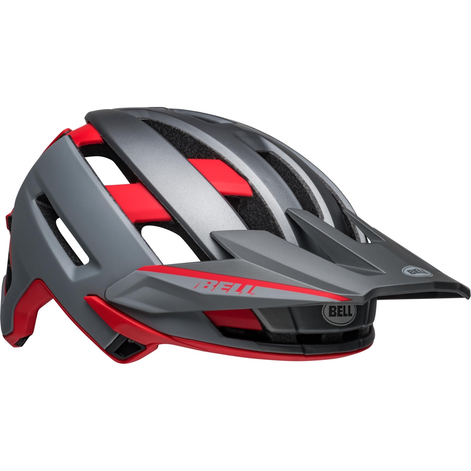 BELL Super Air R Spherical MTB Casco da bicicletta opaco rosso/grigio 2024