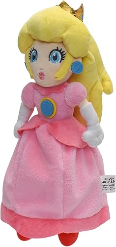 KILATIVE Peluche de princesa melocotón, colección de muñecas de durazno de princesa, juguetes de peluche de Mario de 11 pulgadas (dulce regalo rosa