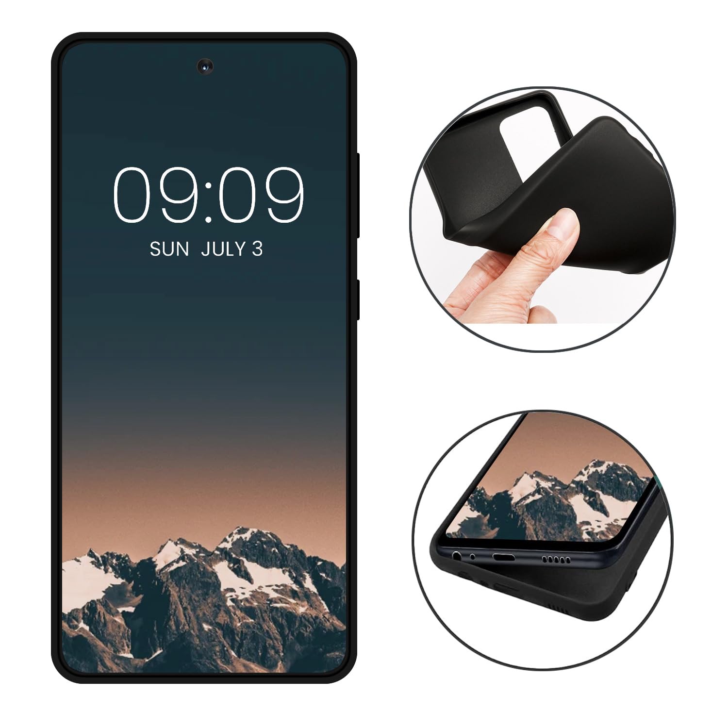 LYZXMY Coque Pour Ulefone Armor X32 / X32 Pro (6.56") + 1 X Verre