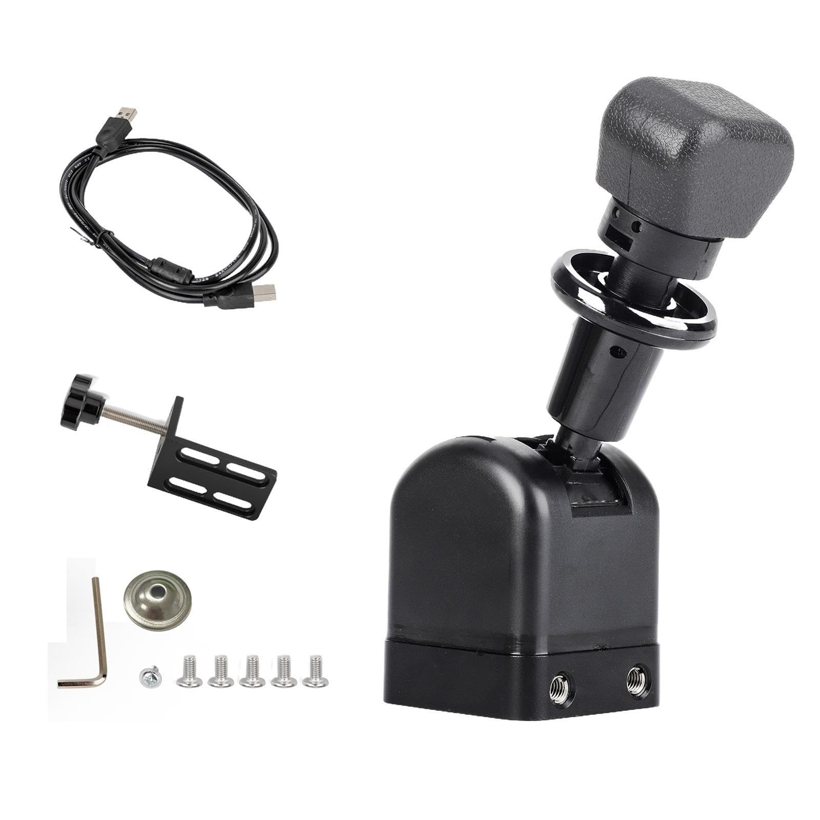 SUIOPPYUW Accessorio per giochi Handbrake Freno a mano USB con impugnatura comoda che migliora le prestazioni di corsa senza sforzo Gioco di corse per PC USB compatibile