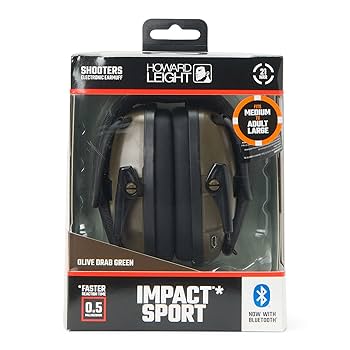 個人装備 Howard Leight 22NRR Impact Sport Howard Leight Impact Sport Bluetooth 5.0 Electronic Shooting