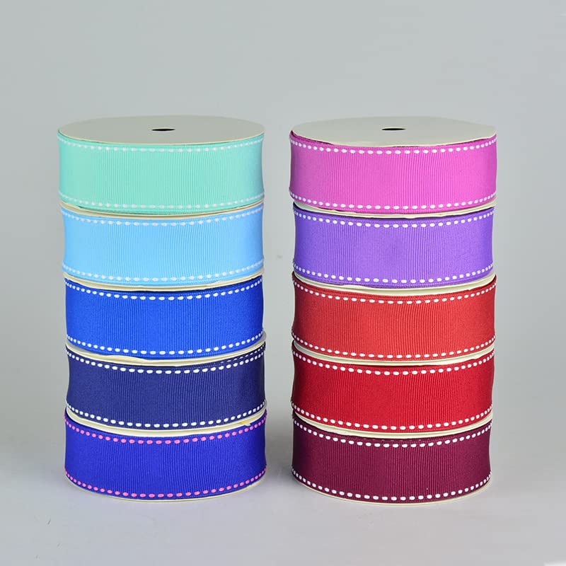 Cinta de puntada 9 mm 16 mm 22 mm 25 mm 100 yardas / cintas de rollo para regalos artesanales de bricolaje Decoración de banquete de boda 3 / 8quot; 5/8" 7/8" 1quot; Pulgada-Willow 563W, 22mm