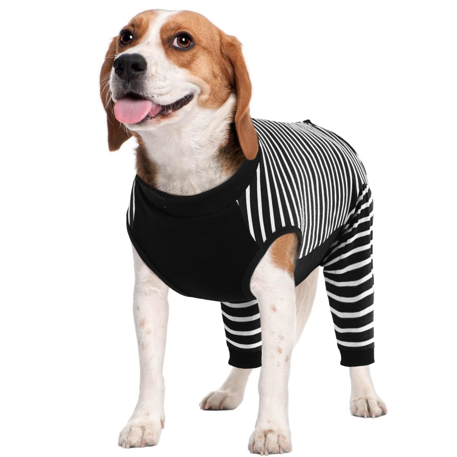 Kuoser Dog Recovery Suit with Anti Licking Rear Leg Sleeve