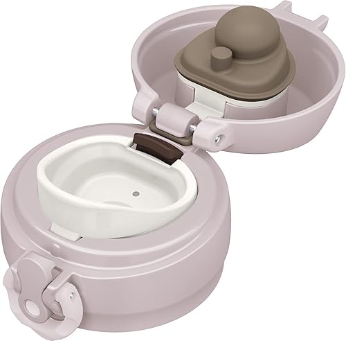 Miniatura 4 de Thermos JNL-505 BEP Water Bottle, Vacuum Insulated Portable Mug, 0.5 L, Beige Pink, Easy to Clean and Easy to Clean with Easy to Remove, Lightweight