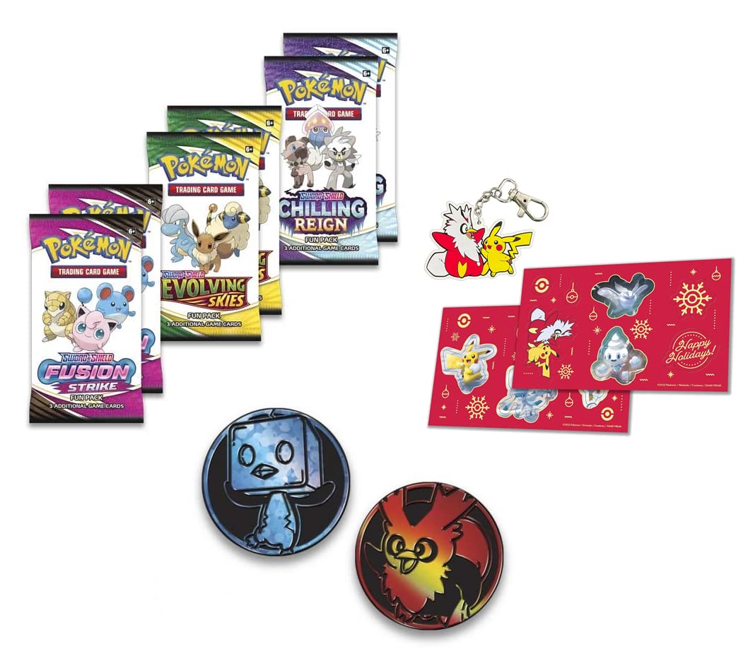 Pokemon TCG Fun Pack Booster Bundle Gift Pack w/Stickers and more +  TitanCards® Toploader : Amazon.co.uk: Toys & Games