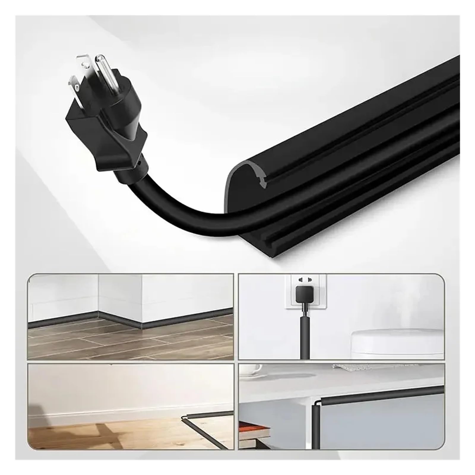 Canale for canalina for cavi anti-passo invisibile da 1 pezzo 1-5 m