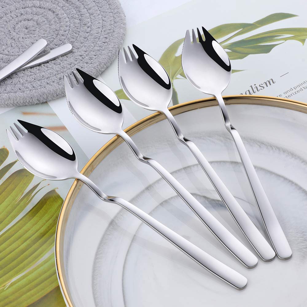 Amazon.co.jp: Bisda 先割れスプーン スプーンフォーク 6本セット 実用  