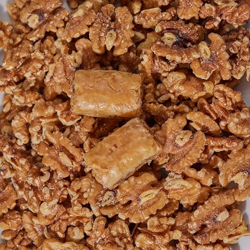 Snacklava Walnut Baklava - 6 Pack (24 Pieces) - No Artificial Ingredients, Colors or Preservatives - Premium Handmade Pastries