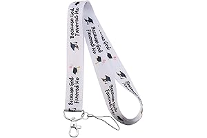 Graduation Lanyard 2022 Class of Key Chain ID Holder Clip