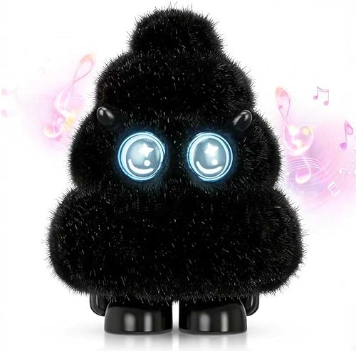 Miniatura 12 de Altavoz Bluetooth de felpa de árbol de Navidad, altavoz inalámbrico de peluche suave con sonido claro, altavoz portátil recargable para dormitorio