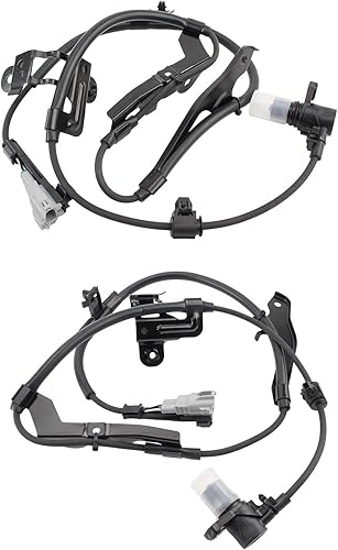 Miniatura 4 de AUTOKAY Sensor de velocidad de rueda ABS delantero izquierdo del lado del conductor y del pasajero derecho para Toyota Sequoia Tundra 2000-2007 2