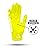 Nxtrnd G1 Youth Football Gloves, Kids Sticky Receiver Gloves (Neon Yellow, Youth Large)