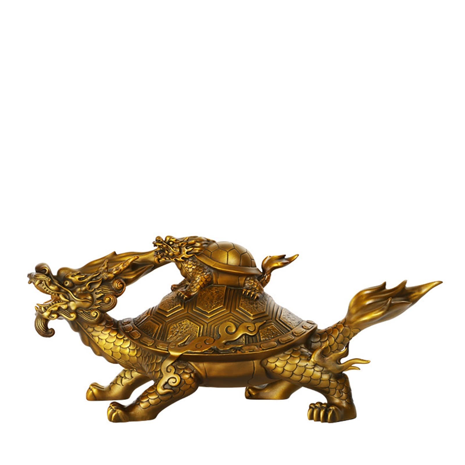 BHGFYXBS Attract Wealth Statue Ornament Indoor Pure Copper Decoration Living Room Porch Desktop Decoration Office Bookshelf Lucky Decoration Wealth Decor