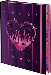 Fichário Colegial com 48 Folhas Decoradas – DAC College