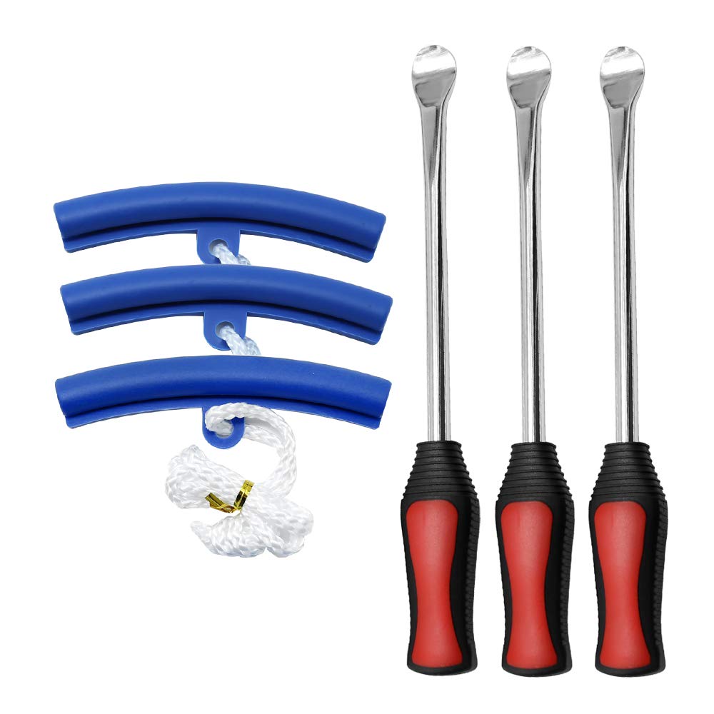 Dulamet 29-tlg. Reifen Montage Werkzeug Set - Reifenheber Mit Felgenschutz