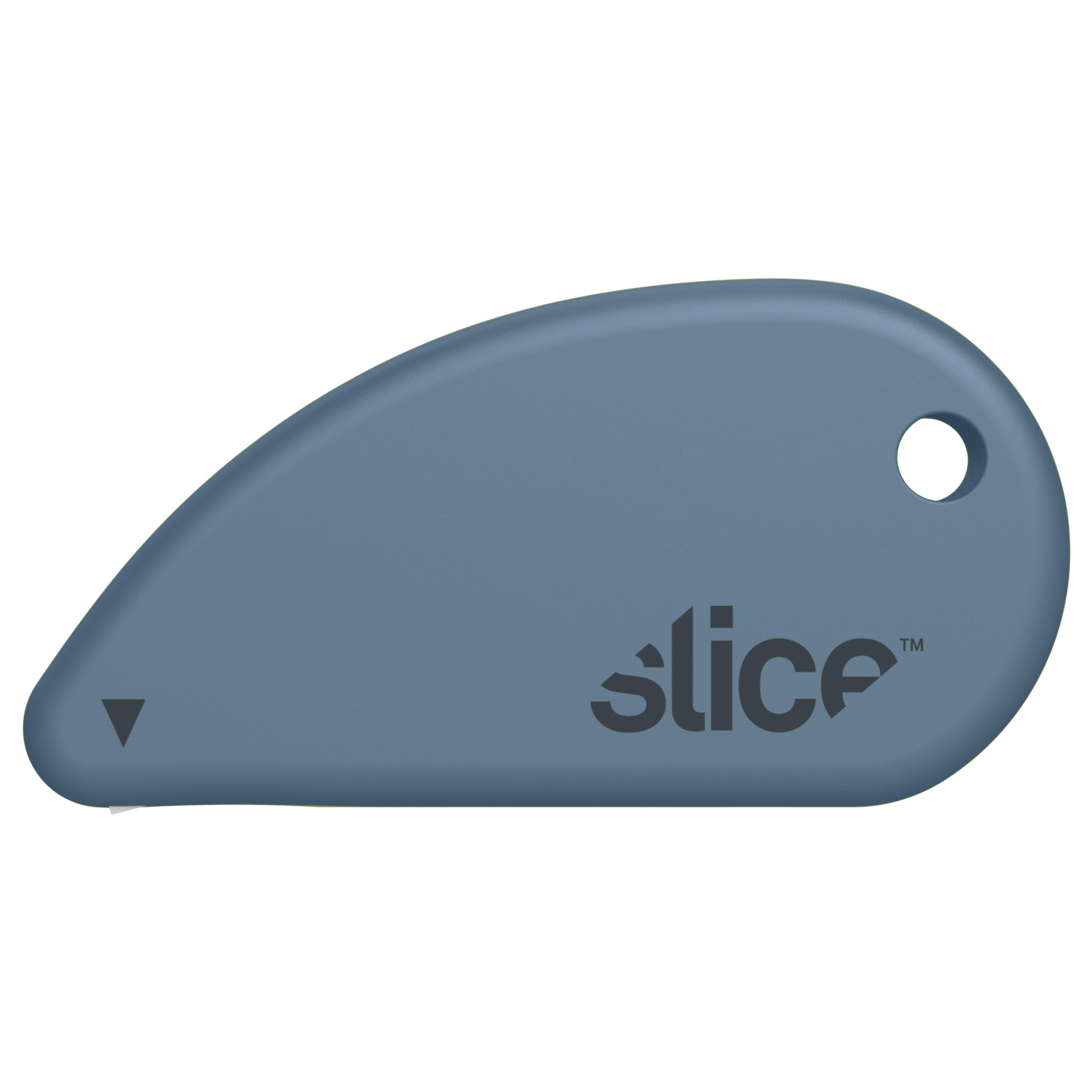 Slice Micro Safety Cutter | Safe Ceramic Box Cutter Lasting 11x Longer than Metal | Keychain Box Opener | 1 Pack | Slate