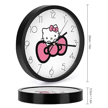Amazon.co.jp: 掛け時計 ハローキティ 壁掛け時計 時計 壁掛け