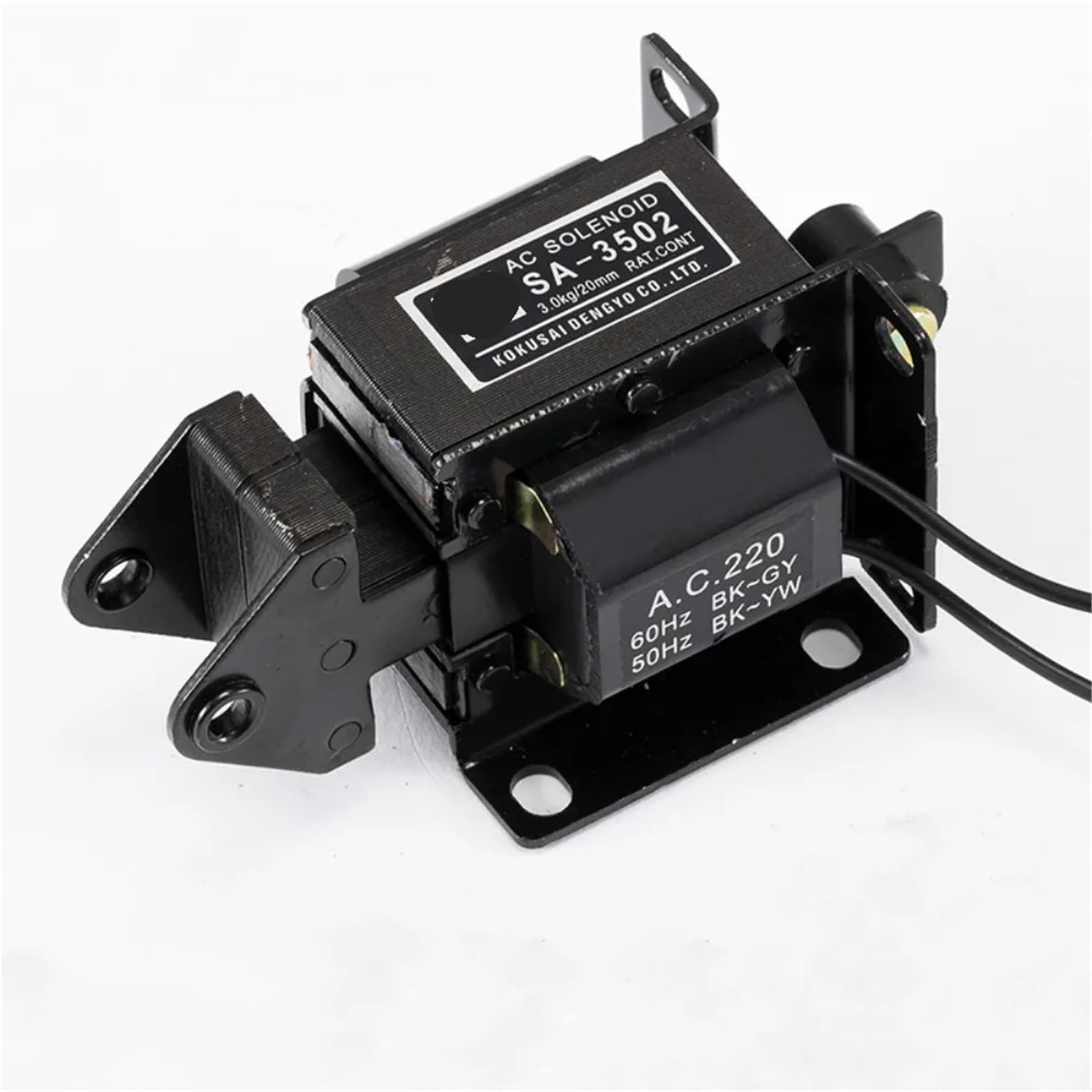 Solénoïde MQ6-3N AC220V linéaire conçu pour un contrôle précis d'obturateur