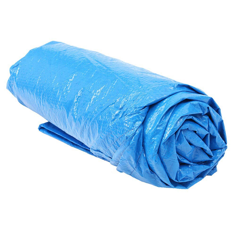 Copertura per Piscina Rotonda, Telo di Copertura per Piscina Rettangolare, Copertura Antipolvere per Piscina, Telone di Copertura per Piscina per Familiare Piscina, Piscina Fuori Terra 366x366cm