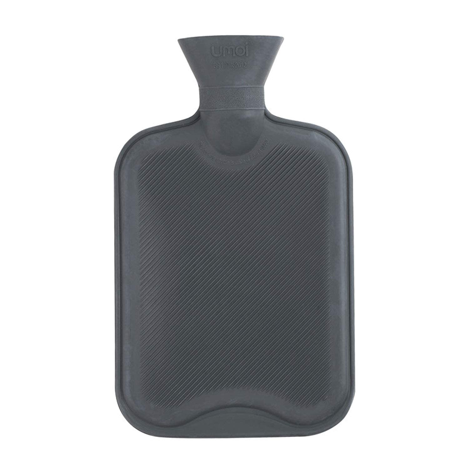 Bolsa de agua caliente para niños de 1 litro con tapa blanda, hecha de goma natural, almohadilla térmica, diferentes modelos (Conejito blanco)
