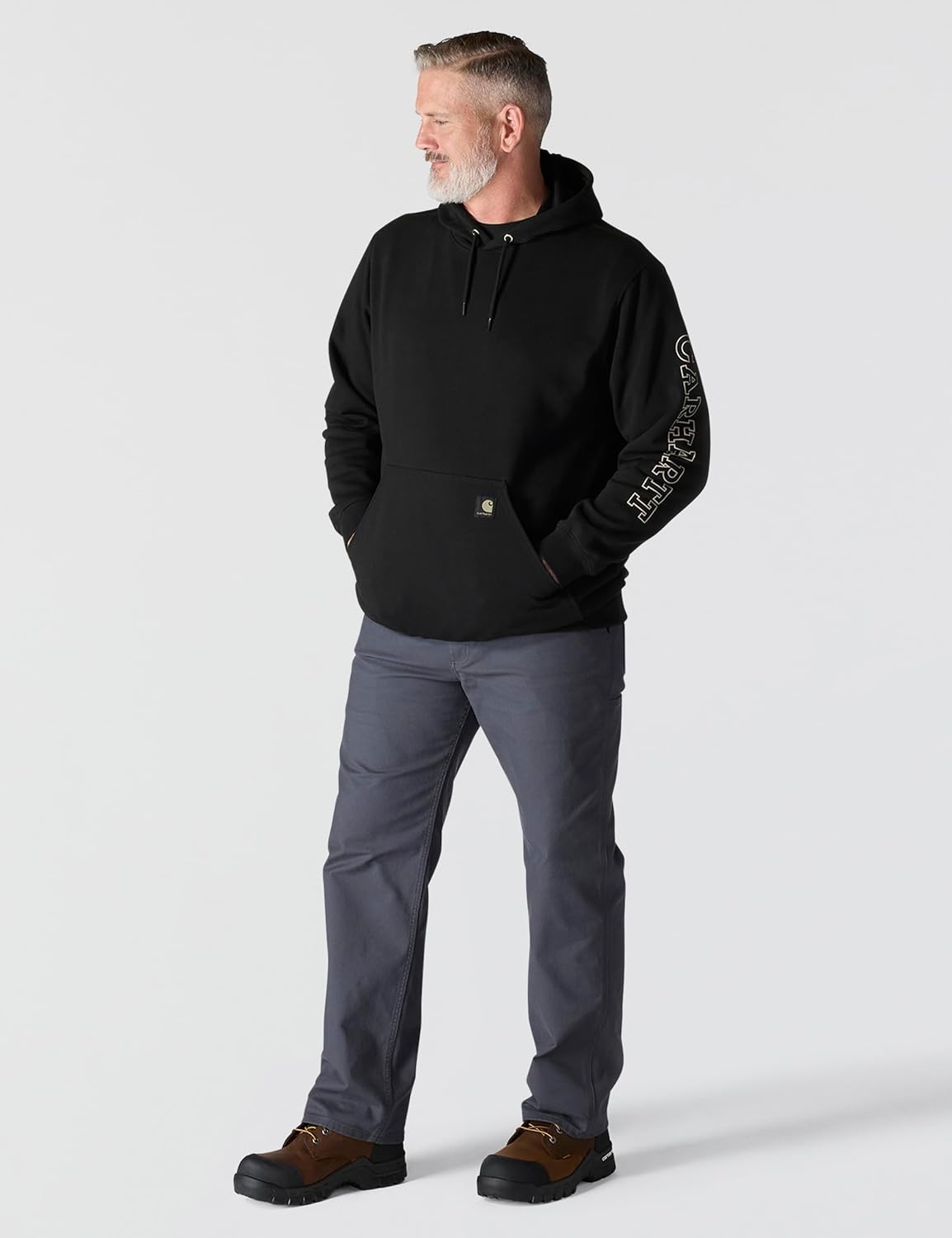 Carhartt Men's Loose Fit Midweight Camo Graphic Sweatshirt - Image 5