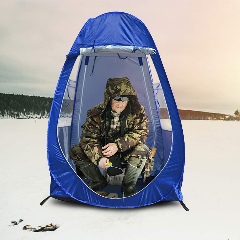 wetterschutz pop up zelt Sports Pop-Up-Zelt, Einzelperson, tragbar, Outdoor, Angeln, Wetterschattenkabine mit Aufbewahrungstasche, geeignet für Fahrrad, Camping, Toilette, Strandersatz Sport & Freizeit Klappsauger Doréma-Umfangmaß:925-950 Rocktrail Mummy Schlafsack Tourist