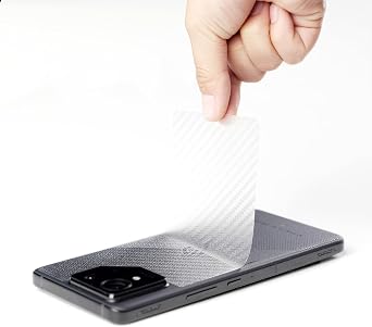 Ibywind 2 Pack Screen Protector For Asus ROG Phone 9 5G,9H Hardness Tempered Glass,With 1Pc Camera Lens Protector,1Pc Back Carbon Fiber Film,Easy to Install