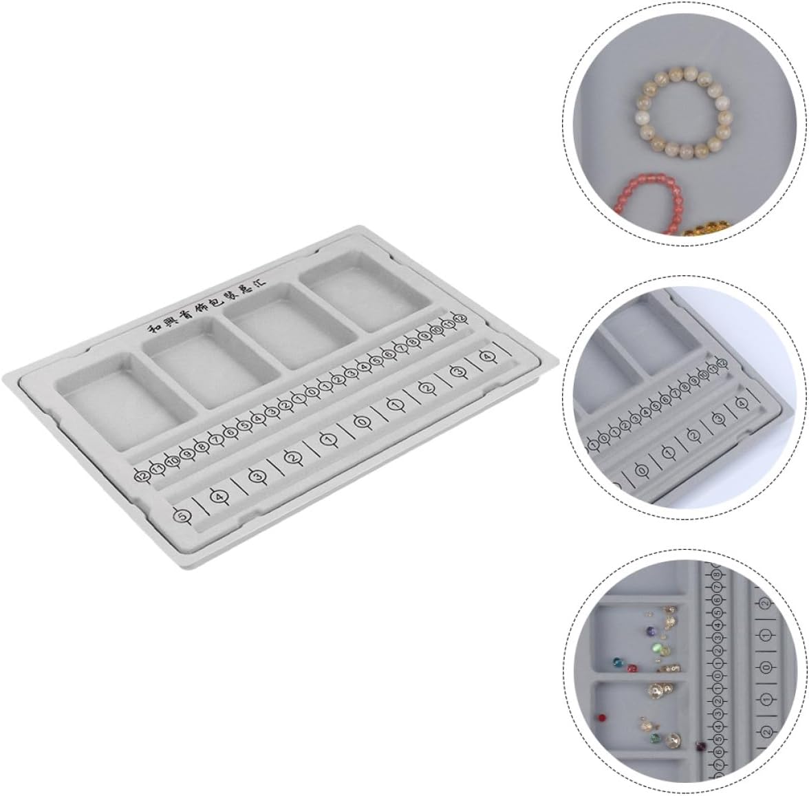 Bead Jewelry Board Bead Design Tray for Bracelet Necklace Making Durable