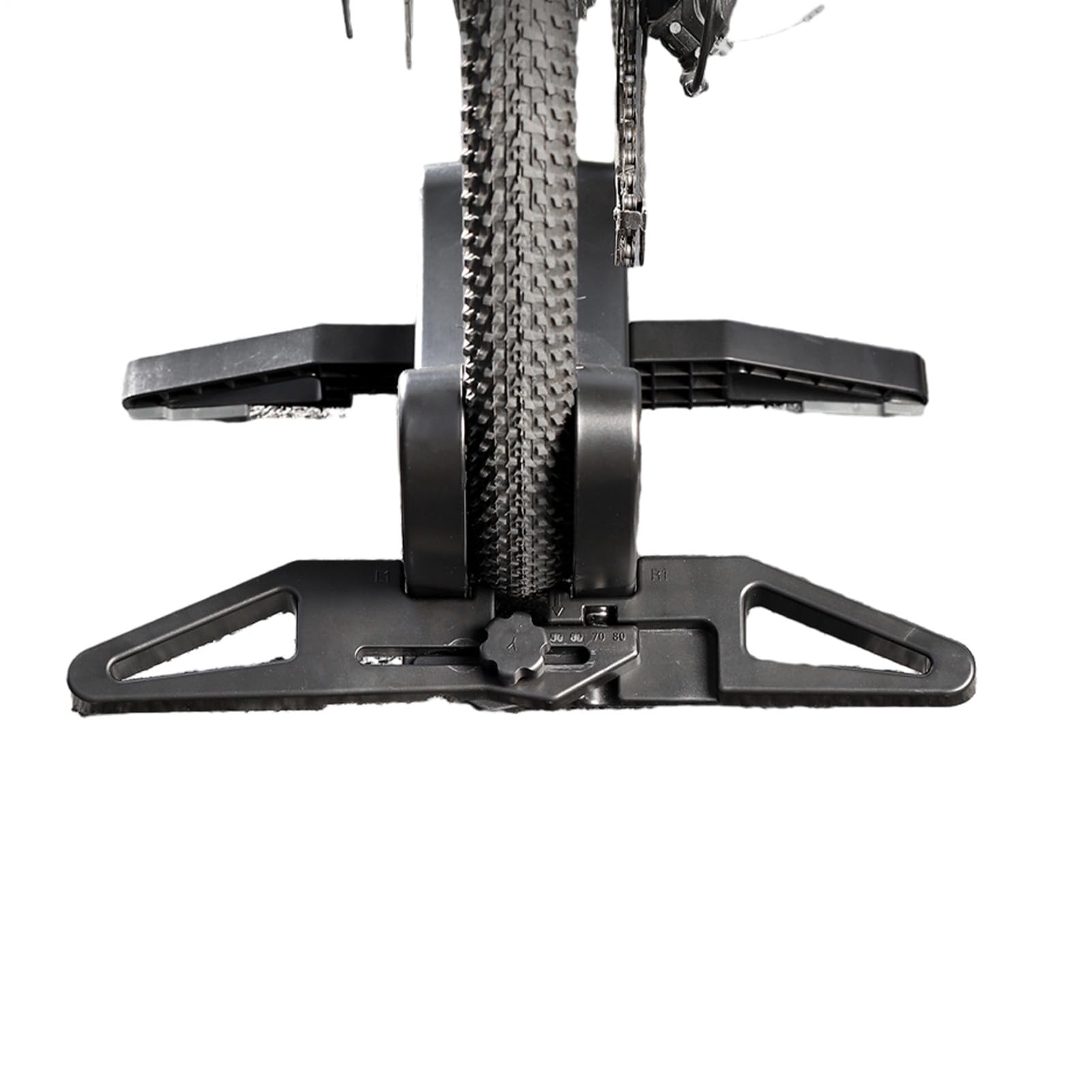 Caballete para bicicleta, portabicicletas, portabicicletas ajustable y resistente, bicicletas, caballete de suelo para garaje o casa, para bicicleta de montaña y bicicletas de carretera de 1-3,1 polos