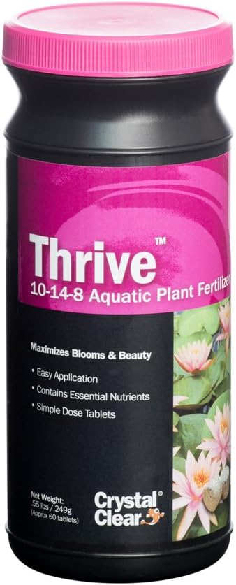 CrystalClear Thrive - 10-14-8 Aquatic Plant Fertilizer - 60 Tablets