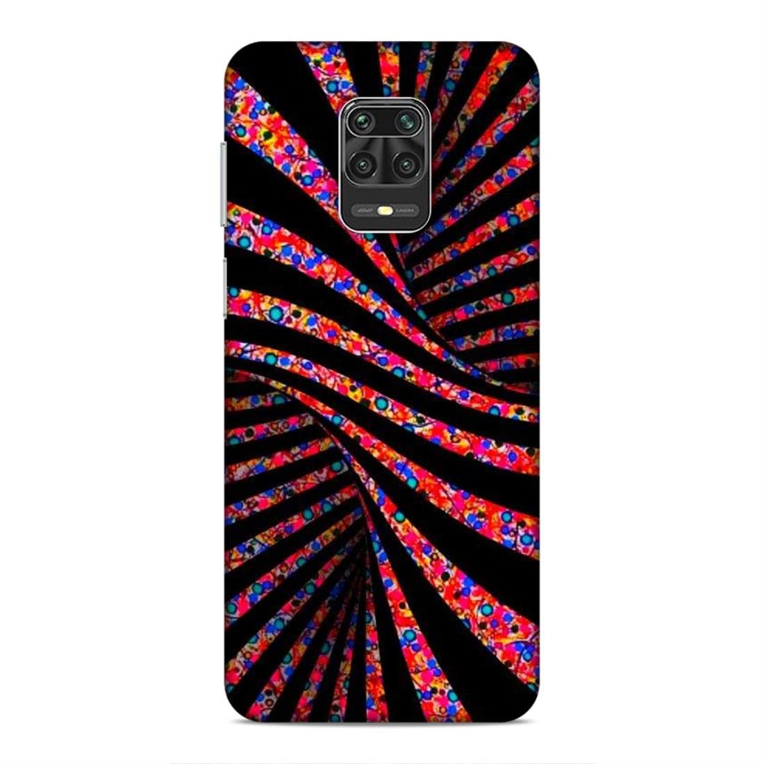 Printed Mobile Back Hard Case Cover for Xiaomi Redmi Note 9 Pro/Note 9 Pro Max | Mix Colours, Stripes Art, Graphics Pattern -230