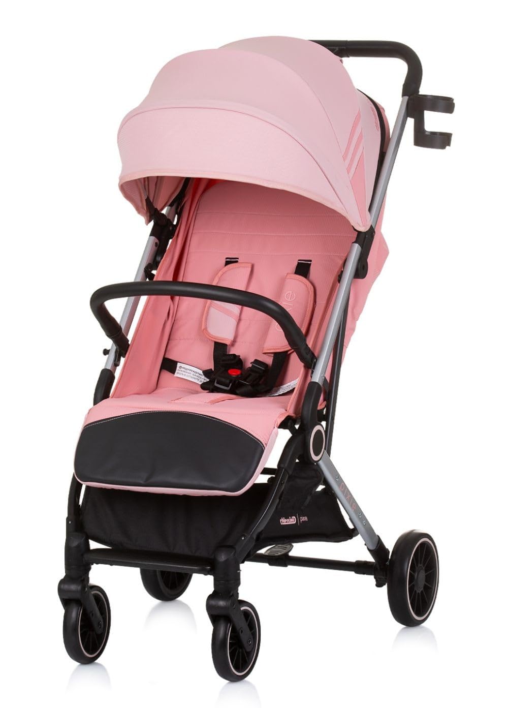 Chipolino PIXIE Silla de paseo hasta 22 kg Flamingo,fácil manejo y plegado,ligero, versátil