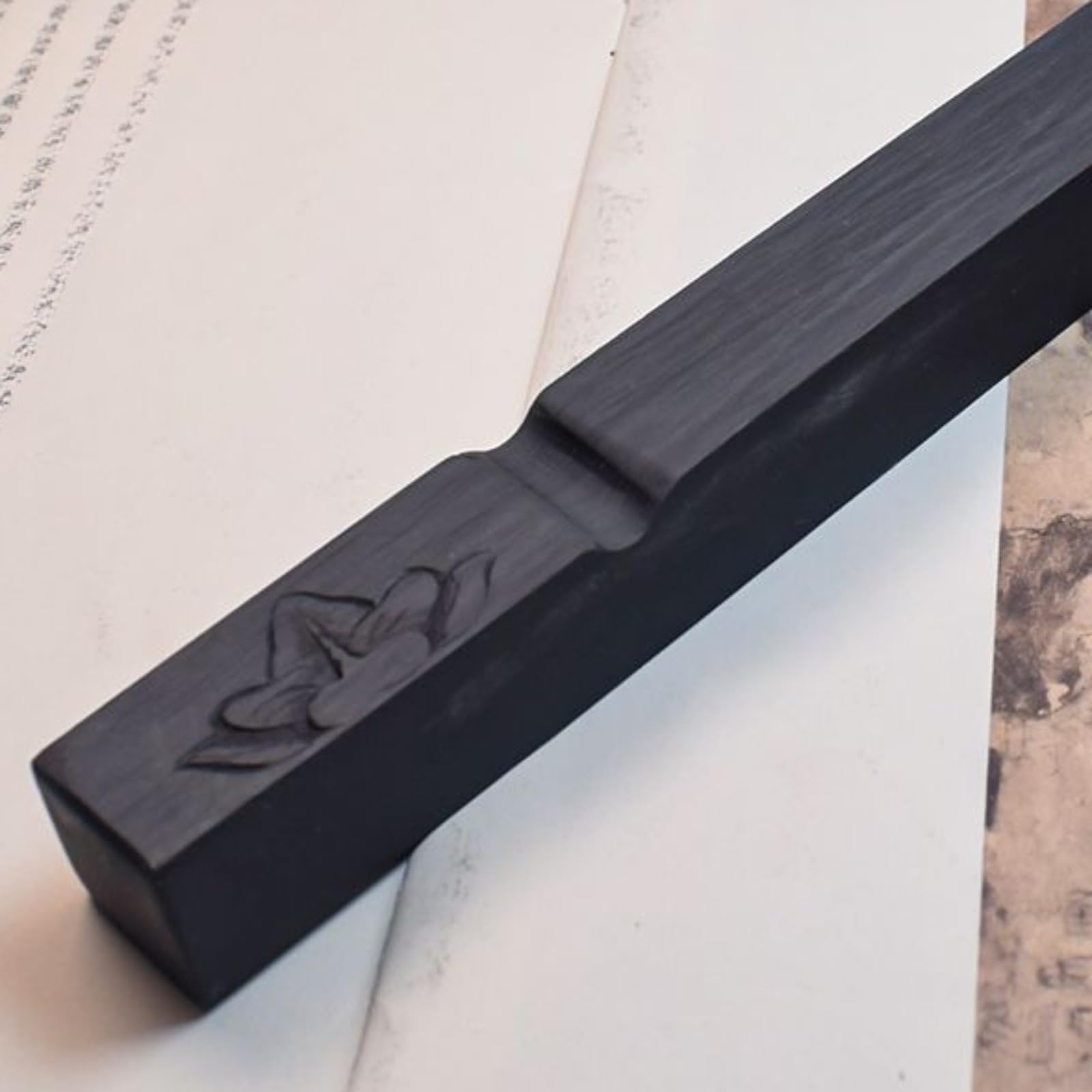 Stifthalter im chinesischen Stil, stoppt das Schreiben, 24 cm, Kalligraphie-Schreibpinsel-Stifthalter
