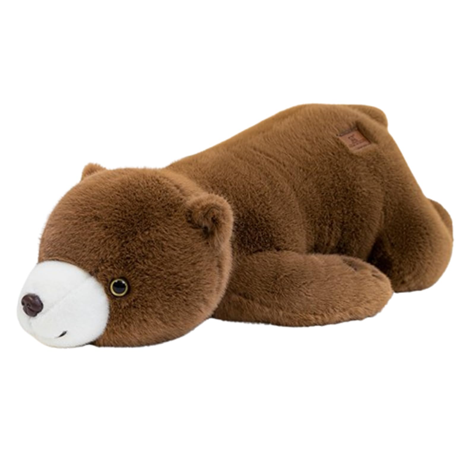 Eisbär Plüschtier, niedlichen riesigen Eisbären Plüschtier ,Weicher Bär Kuscheltier Für Babys Riesen Plüschtier,Kuscheltier Plüschtier ,Mädchen Geschenk Plüschtier Geburtstagsgeschenk (Braun,80cm)
