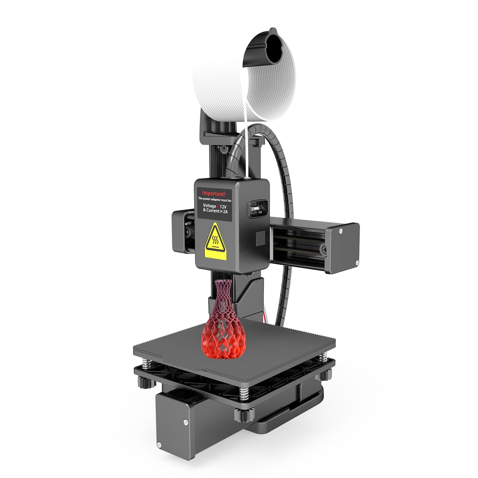 EasyThreed K10 – Mini Stampante 3D Desktop per Bambini, Piattaforma Rimovibile 100x100x100mm, per Principianti (Spina europea)