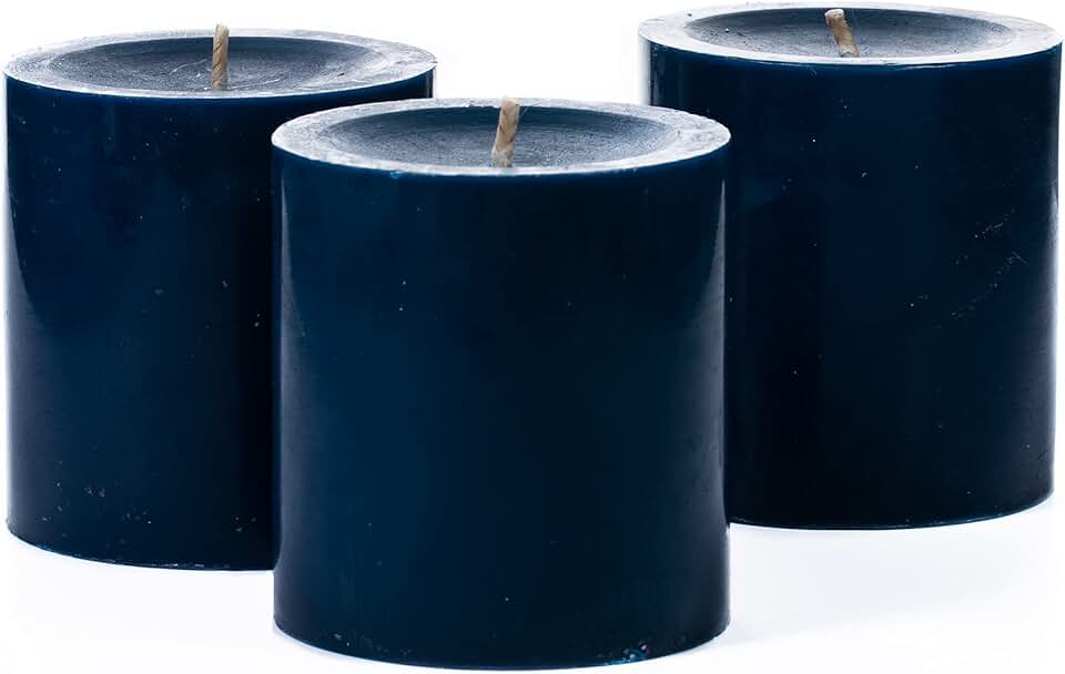 navy blue candles