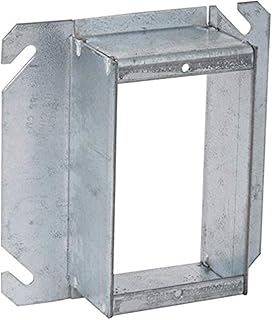 Hubbell-Raco 786 Square Mud Ring Cover, 1-Device, 2