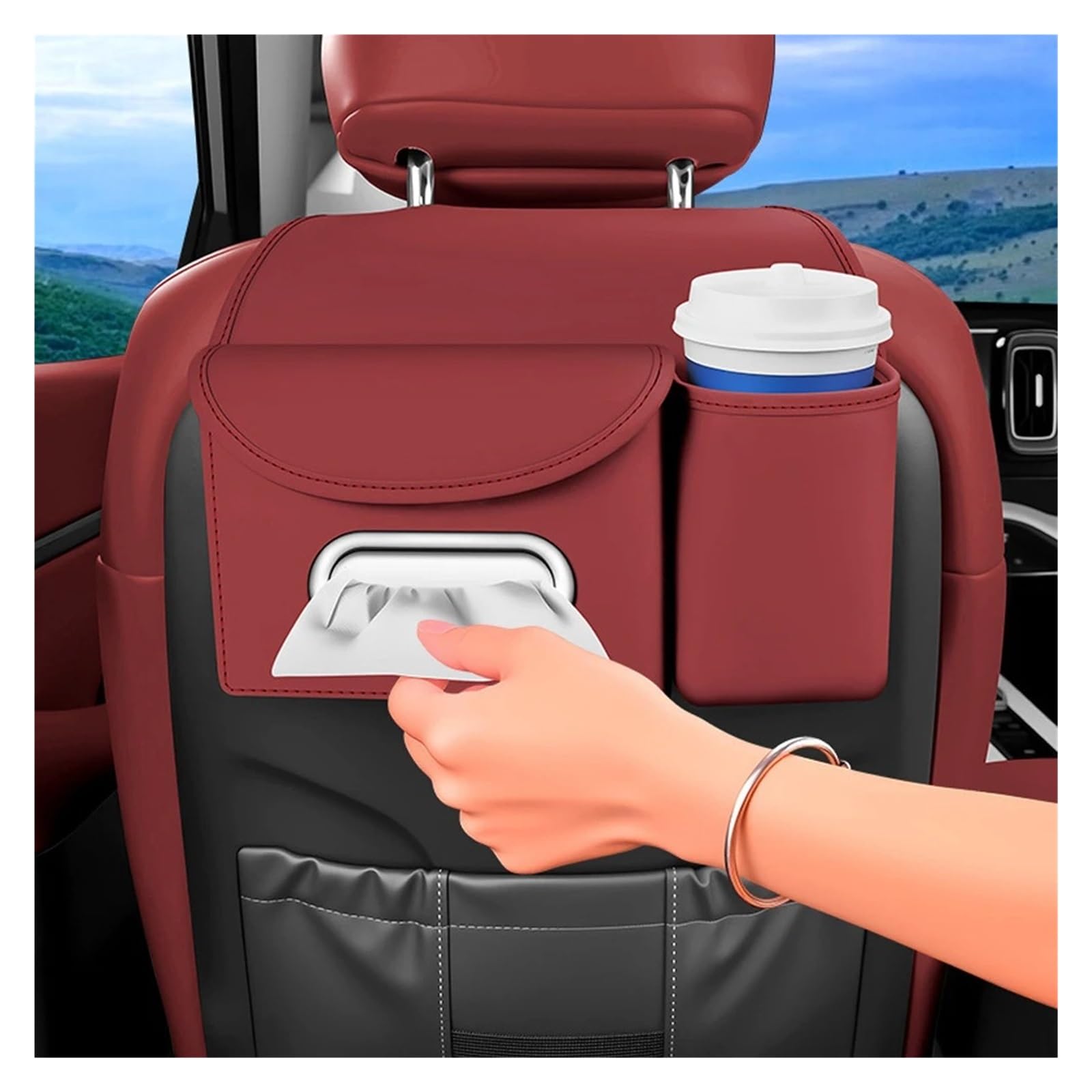 Rücksitz Organizer Auto Autositz-Rücken-Organizer