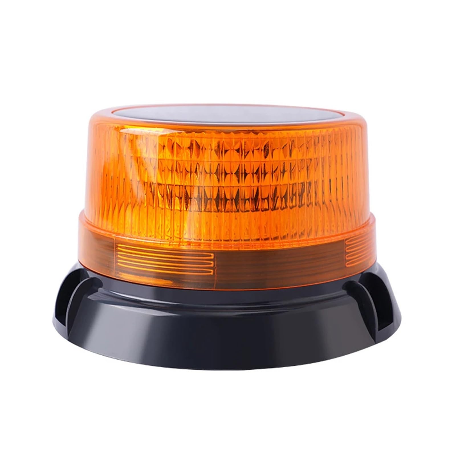 1 x Solar Warning Strobe Light with Magnetic Base LED Flashing Safety Light for Trucks/Trailers/Vehicles