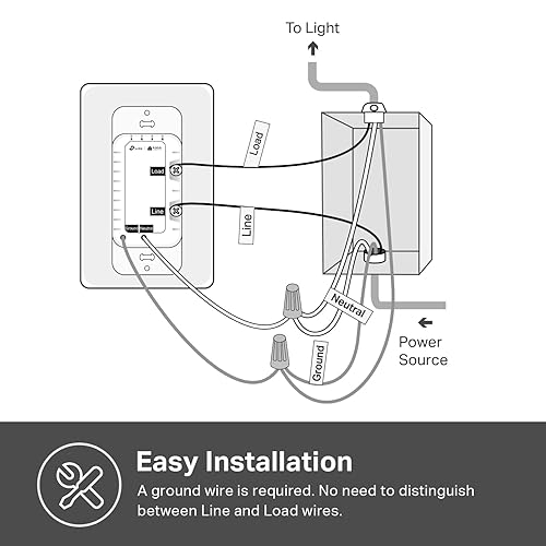 Vista 14 de Interruptor de luz inteligente Wi-Fi de Kasa por TP-Link – Control de iluminación desde cualquier lugar, fácil instalación en la pared (sólo polo)