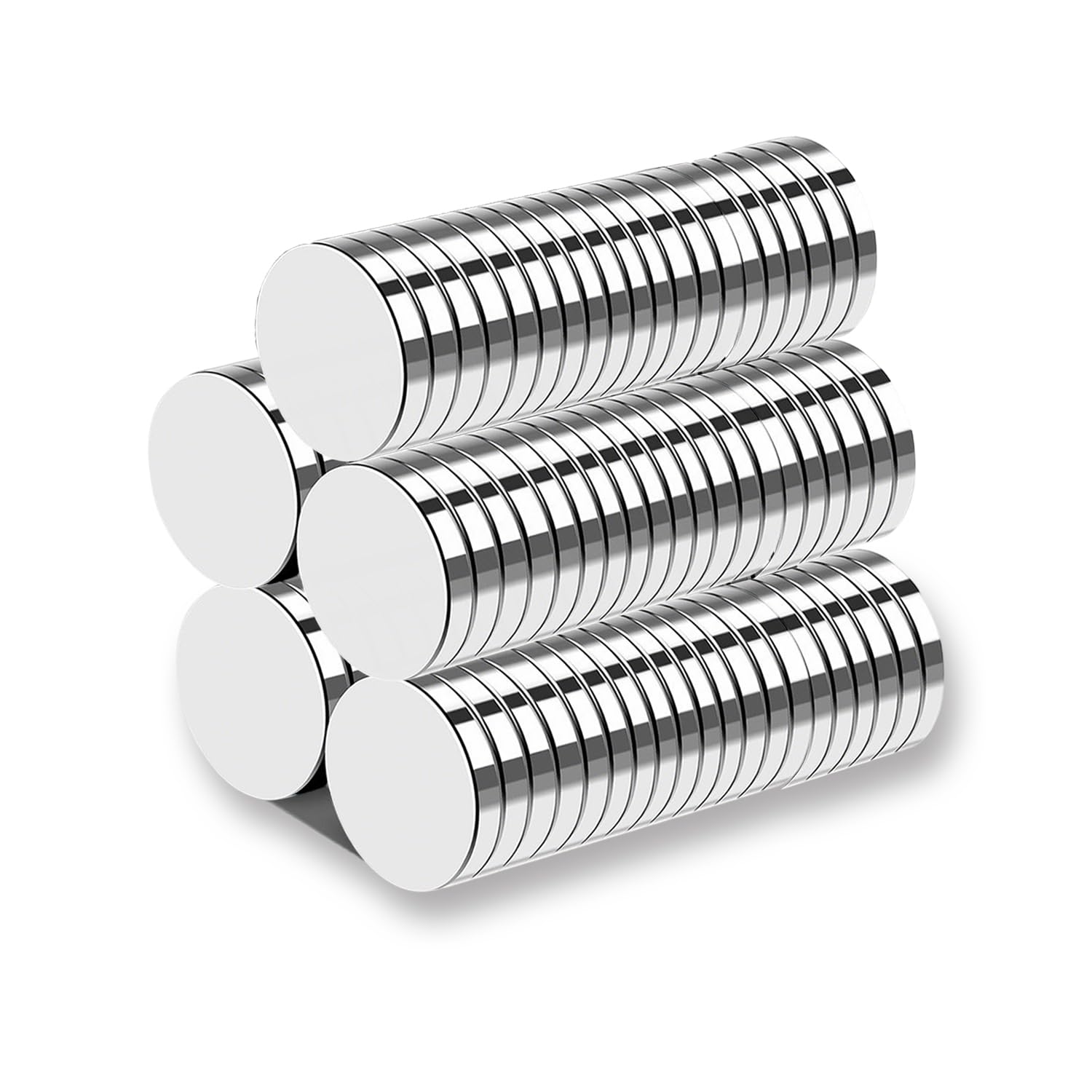 Adspow 100Pcs 5X2mm 100 Pcs 5 Mm X 2 Mm Strong Magnet,Fridge Magnets,Mini Extra Strong,Whiteboard,Neodymium,Round,For Whiteboards, Fridge, Crafts